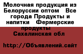 Молочная продукция из Белоруссии оптом - Все города Продукты и напитки » Фермерские продукты   . Сахалинская обл.